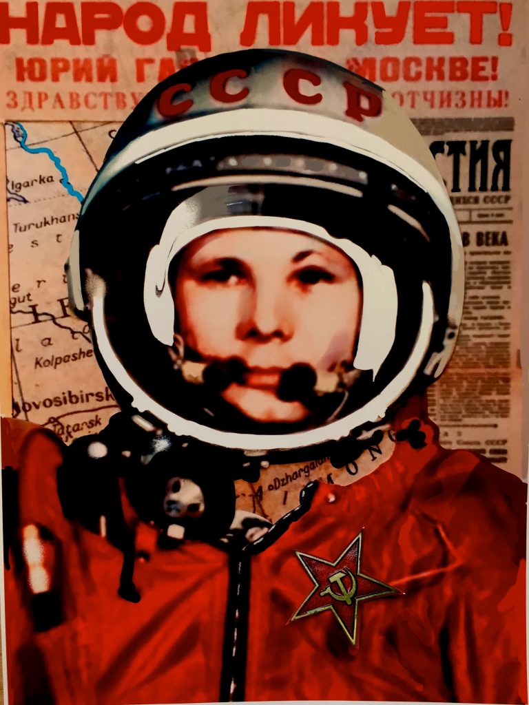 1961: The Soviet Union’s Yuri Gagarin becomes the first man in space